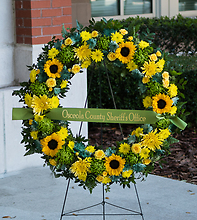 Green and Gold Wreath