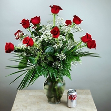 Dozen Red Roses for Mom
